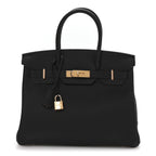 Togo Birkin 30 Black