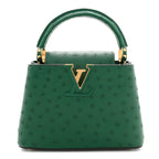 Ostrich Capucines Mini Mint