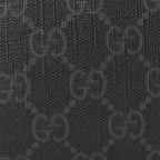 Soft GG Supreme Monogram Web Belt Bag Black Grey