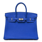 Togo Verso Birkin 25 Bleu Royal Capucine