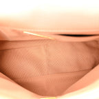 Shiny Lambskin Quilted Medium Chanel 19 Flap Beige