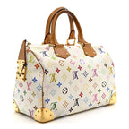 Monogram Multicolor Speedy 30 White