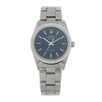 Stainless Steel 34mm Oyster Perpetual Air-King Precision Watch Blue 14010