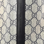 GG Supreme Monogram Denim Small Totissima Reversible Tote Beige Blue
