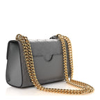 Guccissima Small Padlock Shoulder Bag Grey