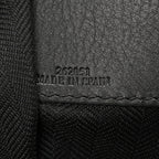 Jacquard Anagram Calfskin Small Hammock Shoulder Bag Black Charcoal
