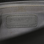 Lambskin Quilted Medium Boy Flap Dark Grey