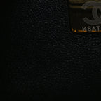 Caviar Quilted Small Boy Messenger Bag Black