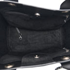 Caviar Small Studded Deauville Tote Black