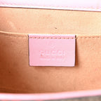 GG Supreme Monogram Strawberry Small Padlock Shoulder Bag