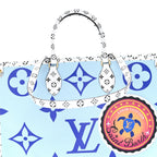 Monogram Giant Saint Barth Onthego Blue