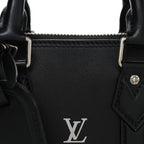Blason Calfskin Monogram East West Alma Black