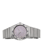 Stainless Steel Diamond 28mm Constellation Quartz Watch Purple 131.10.28.60.60.002