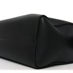 Matte Grained Calfskin India 15.75 Black