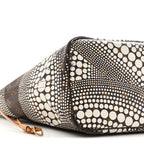 Monogram Kusama Waves Neverfull MM White