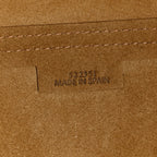 Shiny Calfskin Medium Puzzle Fold Tote Warm Desert