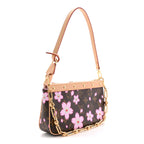 LV X TM Monogram Pochette Accessories Sakura Brown