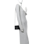 Velvet Super Mini Dionysus Shoulder Bag Black