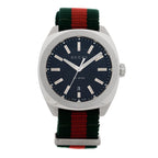 Stainless Steel Nylon 41mm GG2570 Quartz Watch Black