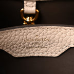 Taurillon Snakeskin Capucines BB Galet
