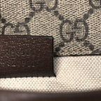 GG Supreme Monogram Neo Vintage Web Belt Bag Brown