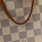 Damier Azur Neo Neverfull MM Rose Ballerine