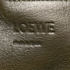 Suede Flamenco Satchel Bottle Green