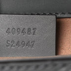 Guccissima Small Padlock Shoulder Bag Grey