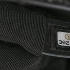 Tweed Quilted Maxi Chanel 19 Flap Black Silver Ecru
