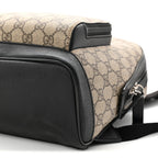 GG Supreme Monogram Small Eden Day Backpack Black