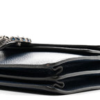 Dollar Calfskin Crystal Small Dionysus Shoulder Bag Blue Agata Montana Sapphire