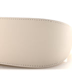 Smooth Calfskin Half Moon Shoulder Bag New Ivory