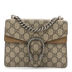 GG Supreme Monogram Mini Dionysus Shoulder Bag Taupe