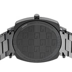PVD Stainless Steel 38mm Grip Quartz Watch Black