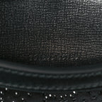 Satin Crystal GG Monogram Mini Dionysus Top Handle Bag Black