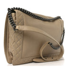 Calfskin Large Boy Reverso Flap  Beige