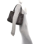 Guccissima Medium Sukey Top Handle Tote Chocolate