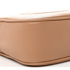 Pebbled Calfskin Small Soho Disco Bag Camelia