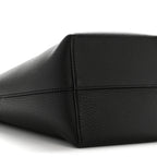 Grained Calfskin Small N/S Park Tote Black