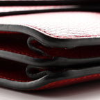 Dollar Calfskin Swarovski Crystal Small Dionysus Shoulder Bag Hibiscus Red