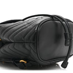 Calfskin Matelasse GG Marmont Flap Backpack Black