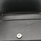 Caviar Quilted Boy Wallet On Chain WOC Black