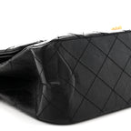 Aged Calfskin Quilted 2.55 Reissue 227 Flap Black