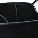 Grained Calfskin Medium N/S Park Tote Black