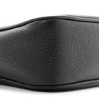 Pebbled Calfskin Small Soho Disco Bag Black