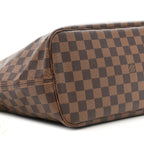 Damier Ebene Neo Neverfull MM Rose Ballerine