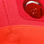 Canvas Mini Deauville Tote Pink Orange