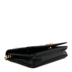 Caviar Quilted Boy Wallet On Chain WOC Black