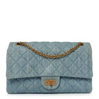 Denim Quilted 2.55 Reissue 226 Flap Light Blue