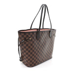 Damier Ebene Neo Neverfull MM Rose Ballerine